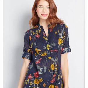 Back Road Ramble Cotton Tunic
